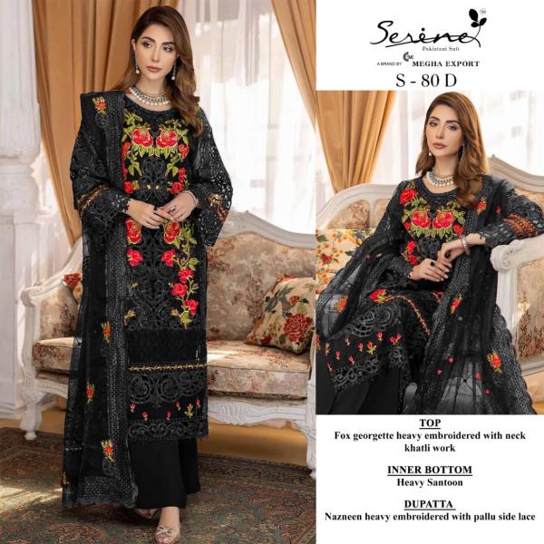 Serene S 80 Georgette Wear Pakistani Salwar Kameez Collection